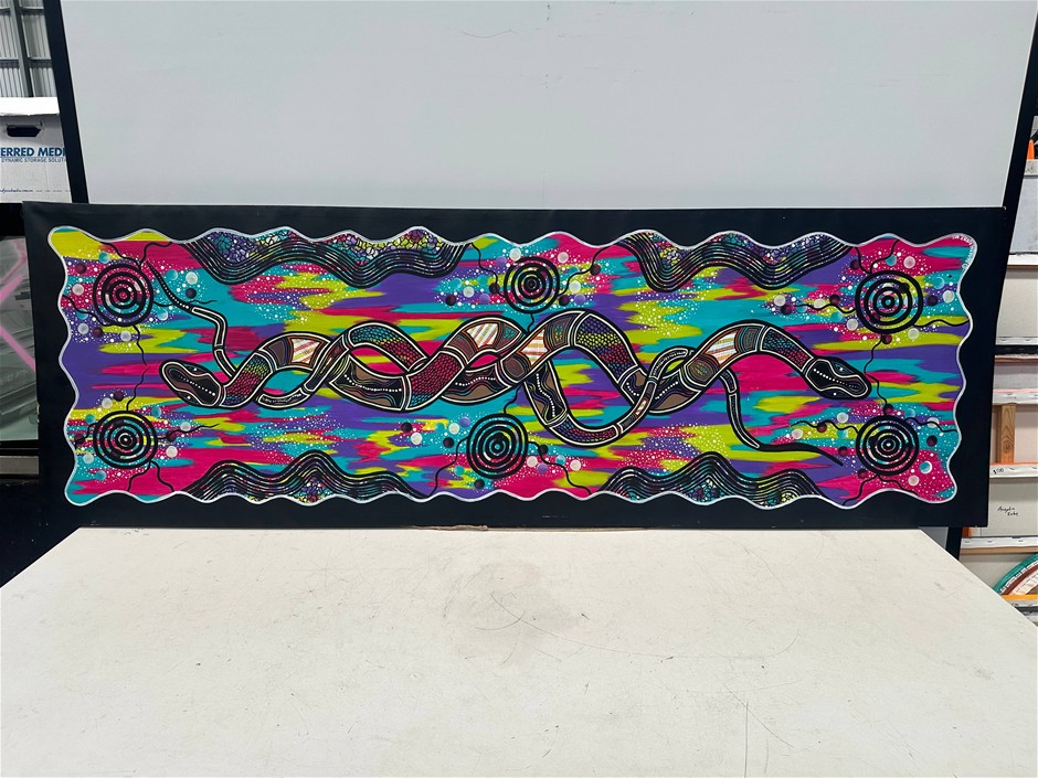 Indigenous Canvas Painting