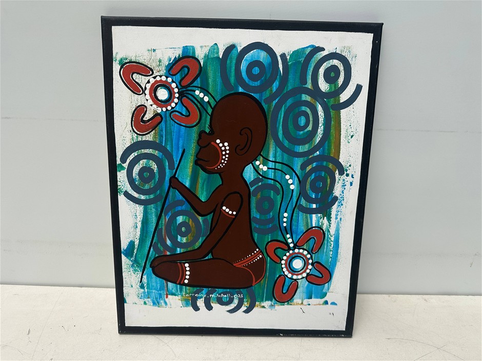 Indigenous  Canvas Painting