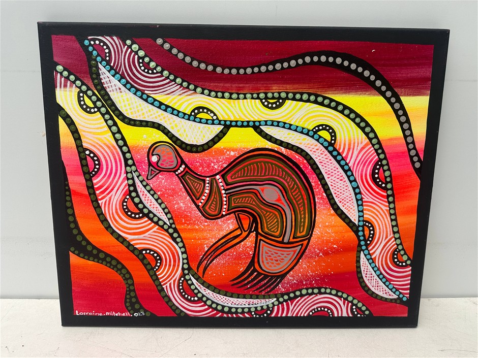 Indigenous  Canvas Painting