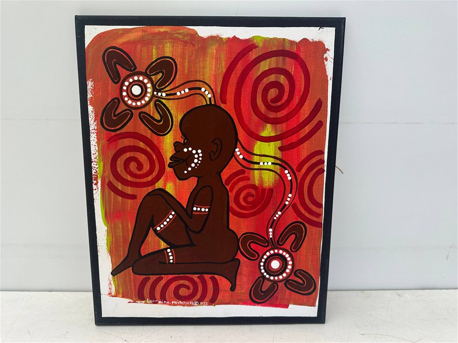 Indigenous Canvas Painting