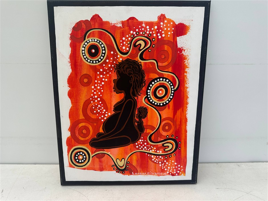 Indigenous  Canvas Painting