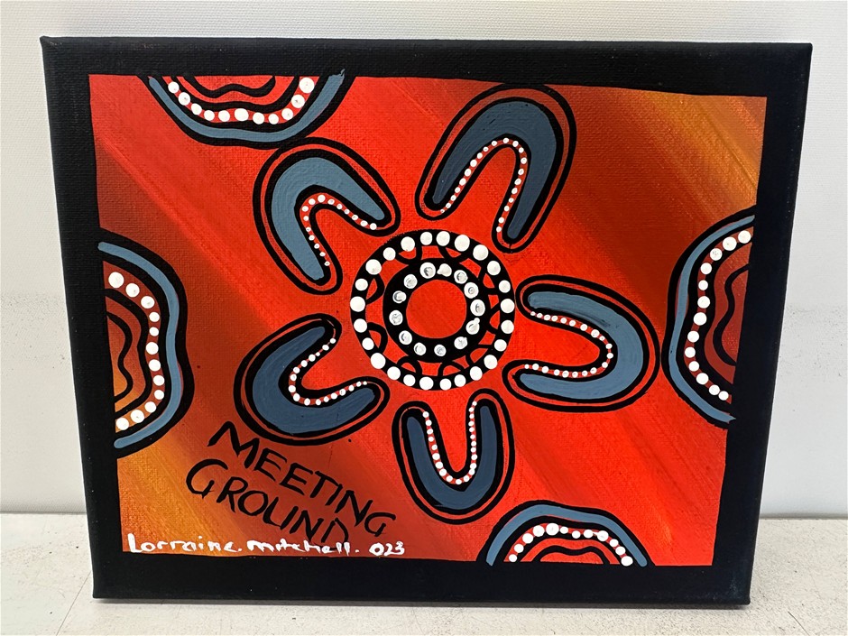 Indigenous Canvas Painting