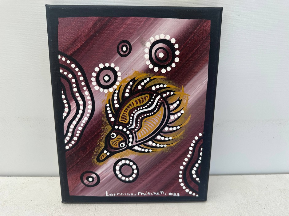 Indigenous Canvas Painting