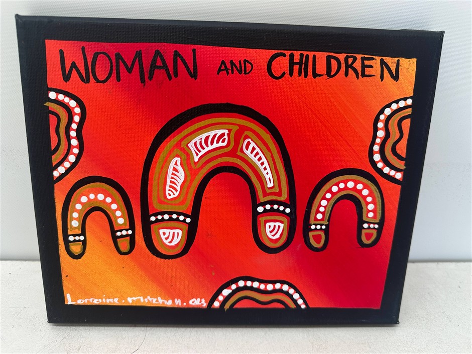 Indigenous Canvas Painting