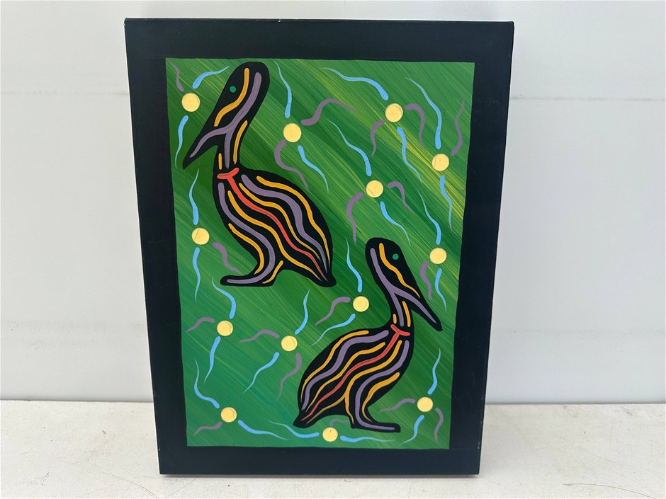 Indigenous Canvas Painting