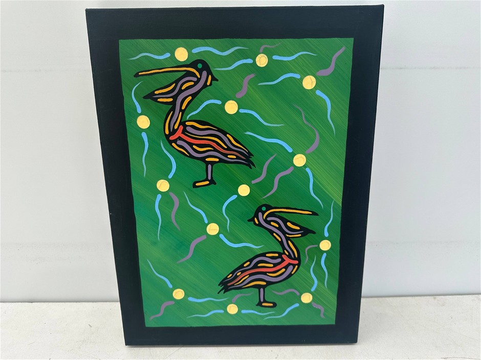 Indigenous Canvas Painting