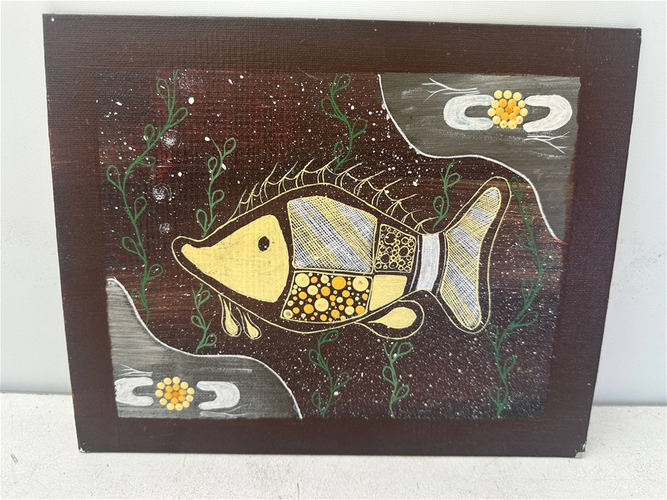 Indigenous  Canvas Painting