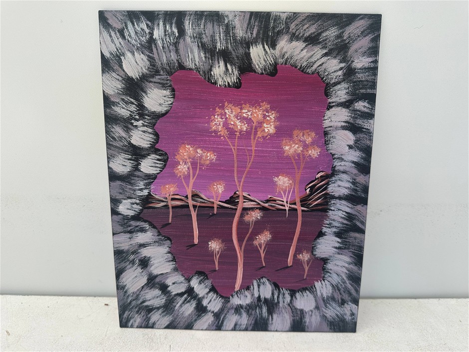 Indigenous Canvas Painting