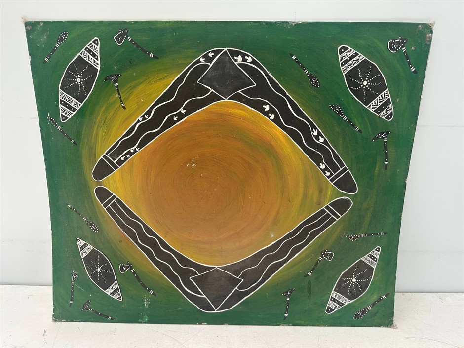 Indigenous  Canvas Painting