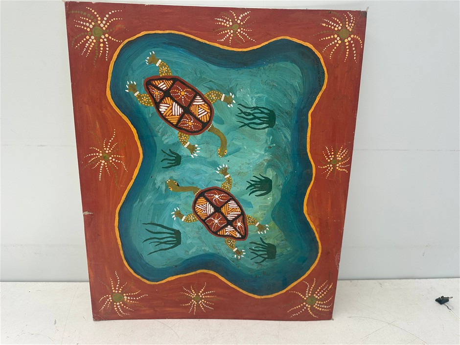 Indigenous Canvas Painting