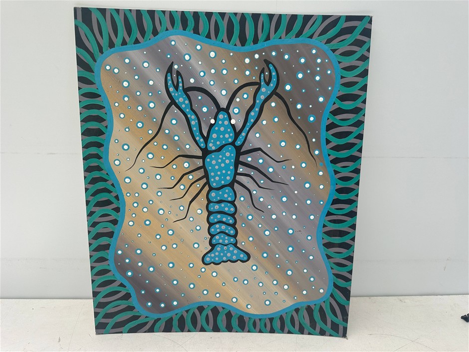 Indigenous Canvas Painting