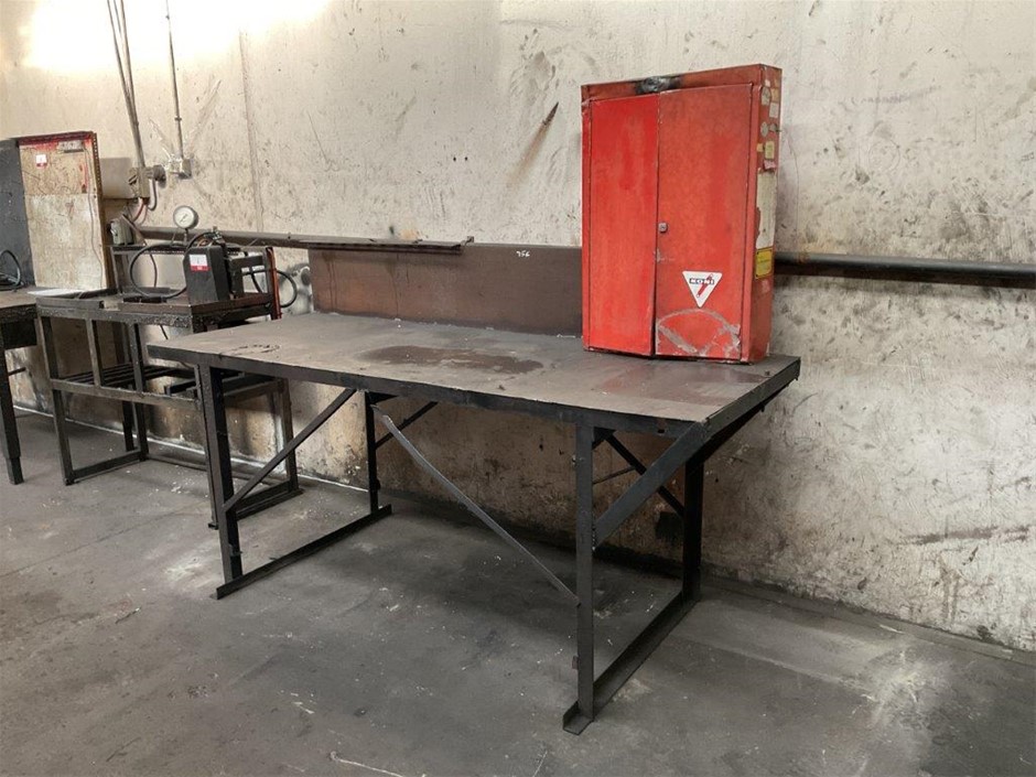 Workbench with Tool Cabinet