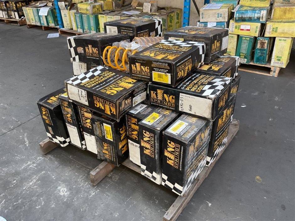 Pallet of King Springs Brand Coils