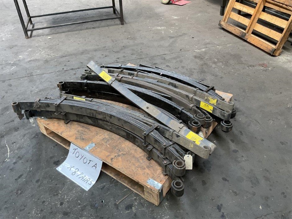 Pallet of Toyota Leaf Springs