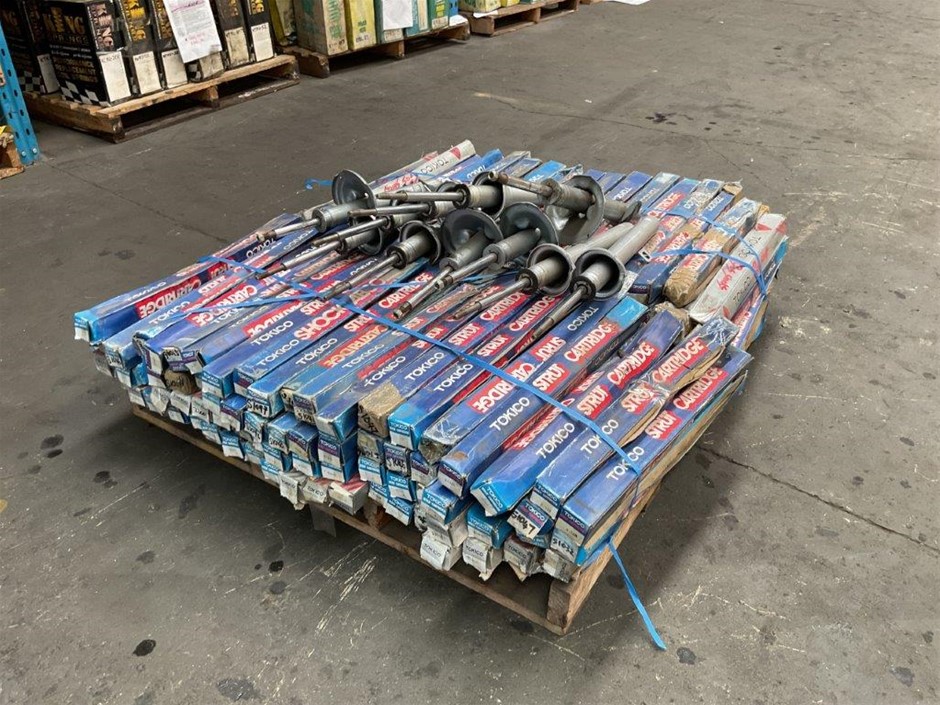 Pallet of Tokico Strut Cartridges