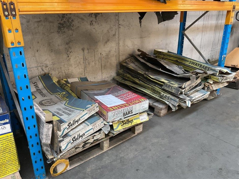 2 Pallets of Swaybars