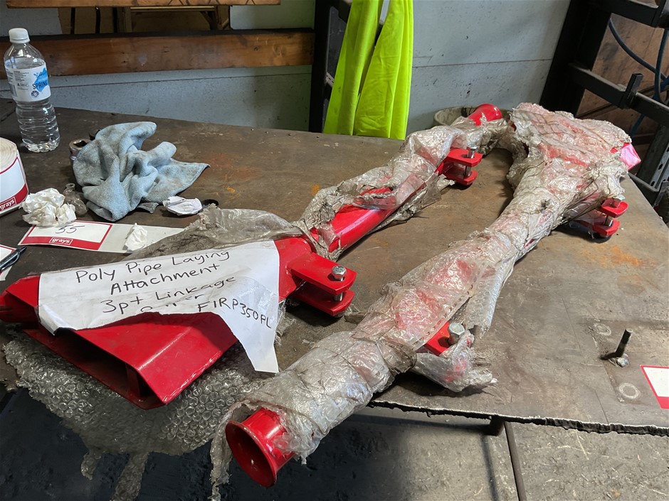 Poly Pipe Laying Attachment x 2