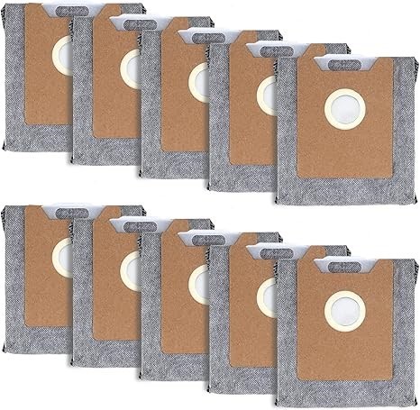 Leemone 10 PACK Dust Bags for eufy Clean G35+, G40+, G40 Hybrid+ Auto-Empty