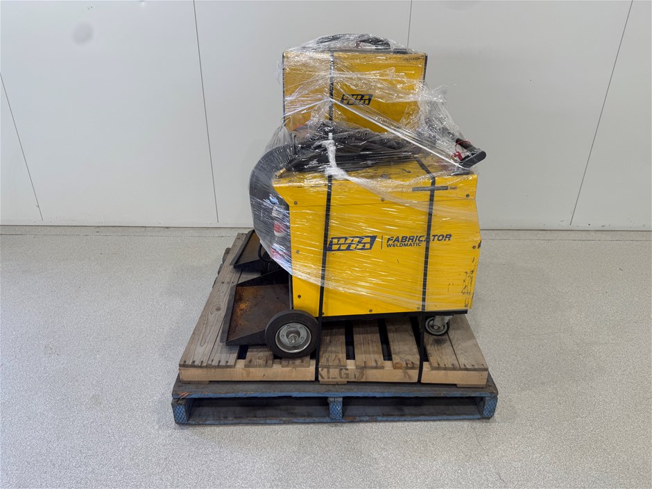 <p>Pallet of welders</p>