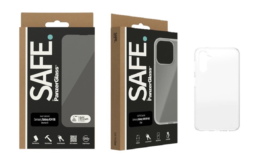 44 x Assorted PANZERGALSS Accessories For Samsung Galaxy A34 5G. Includes: