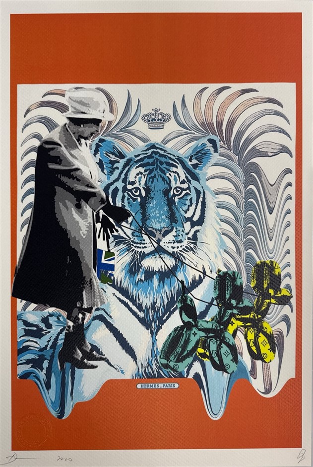 Death NYC Signed Street Art "Queen/H Paris Style" Artist Proof