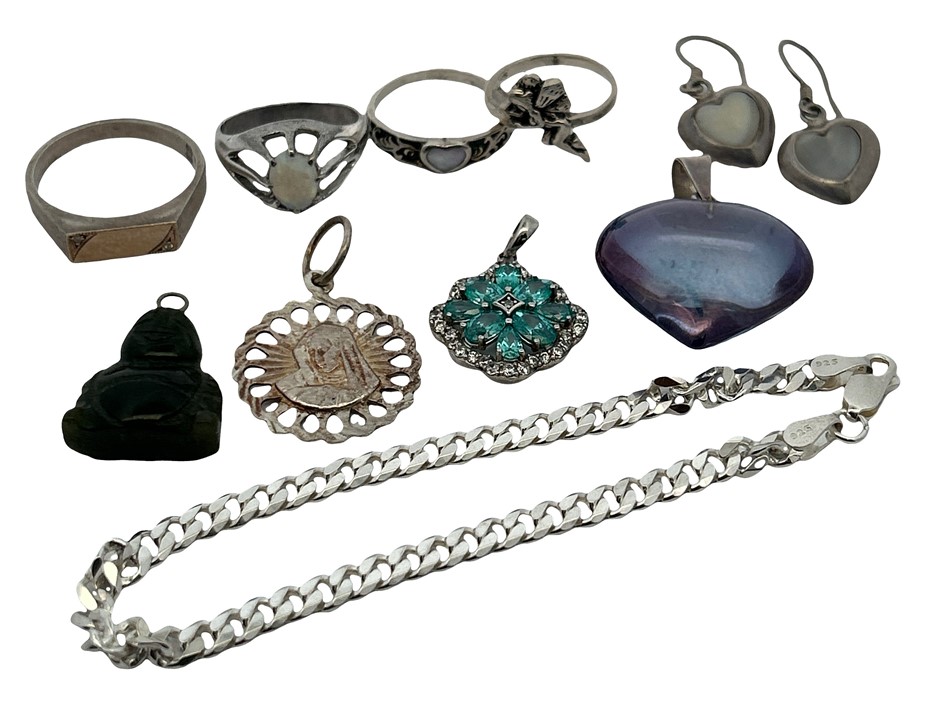 Various Sterling Silver Jewellery