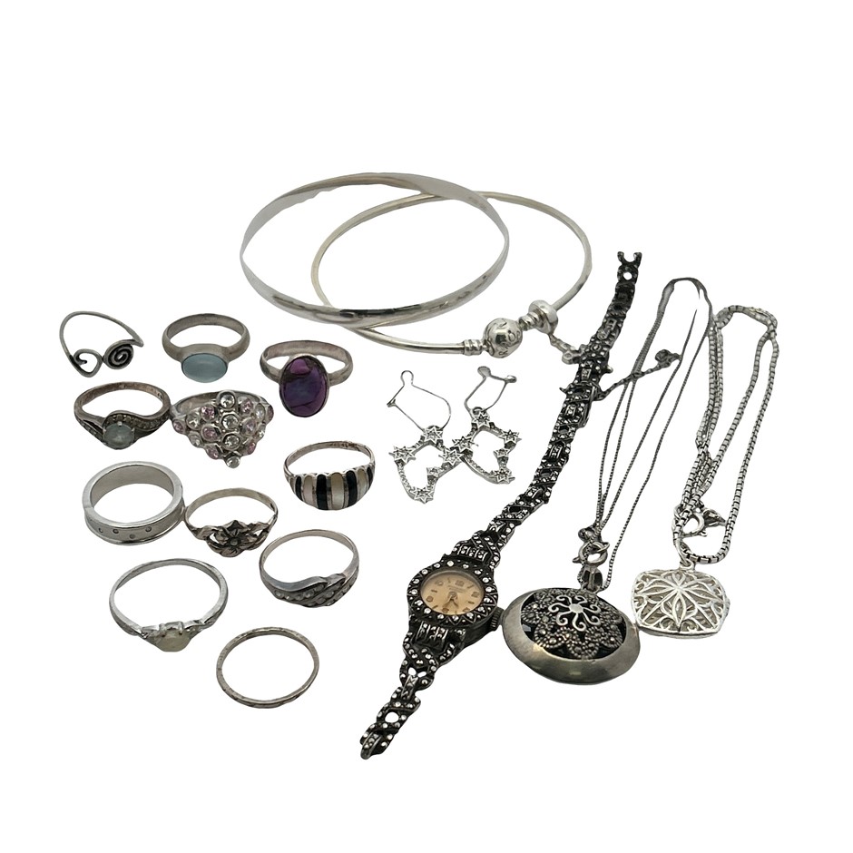 Various Sterling Silver Jewellery