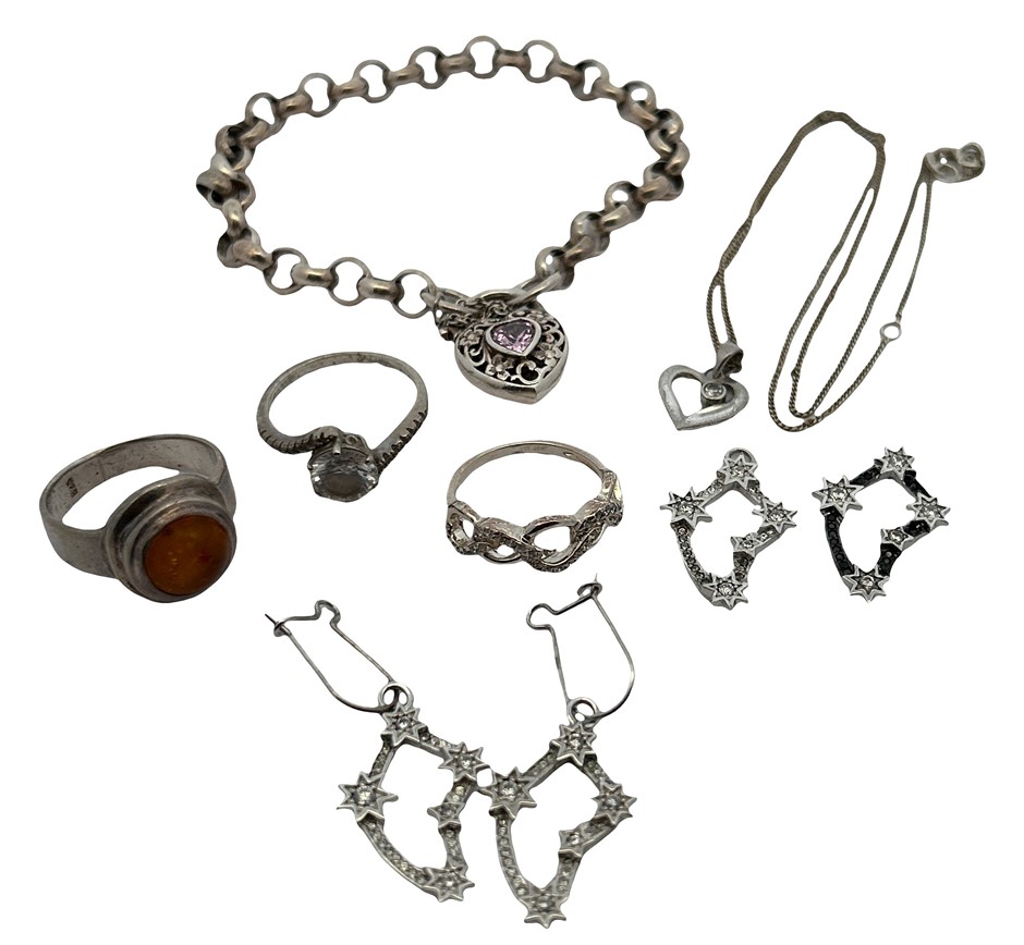 Various Sterling Silver Jewellery