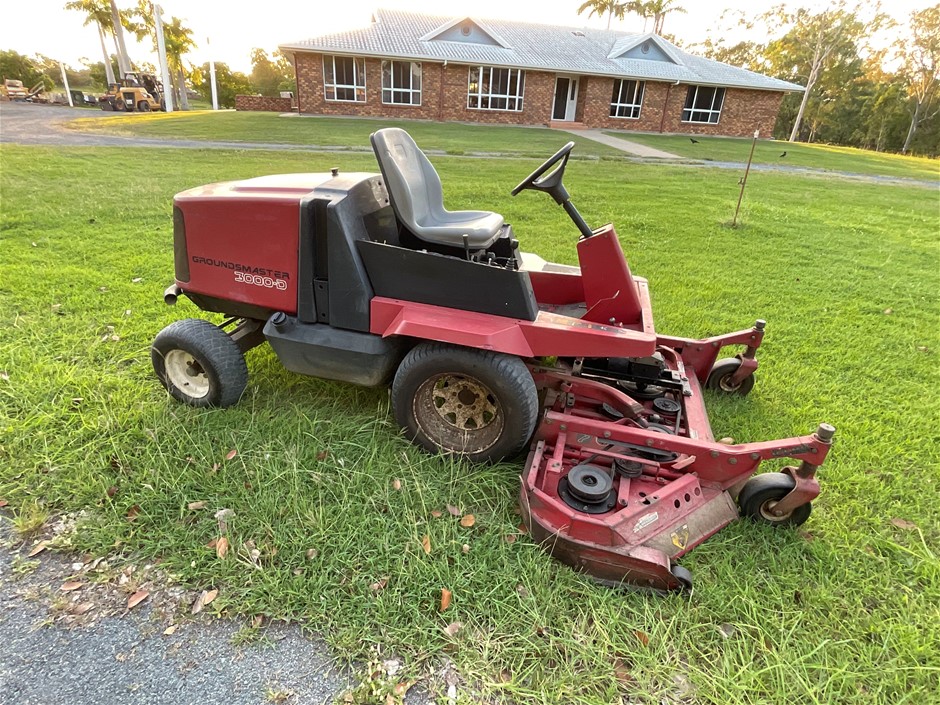 Ground Master 3000-d Ride On Lawn Mover