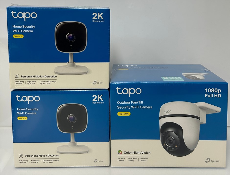 1 x TAPO Outdoor Pan/Tilt Security Wi-Fi Camera