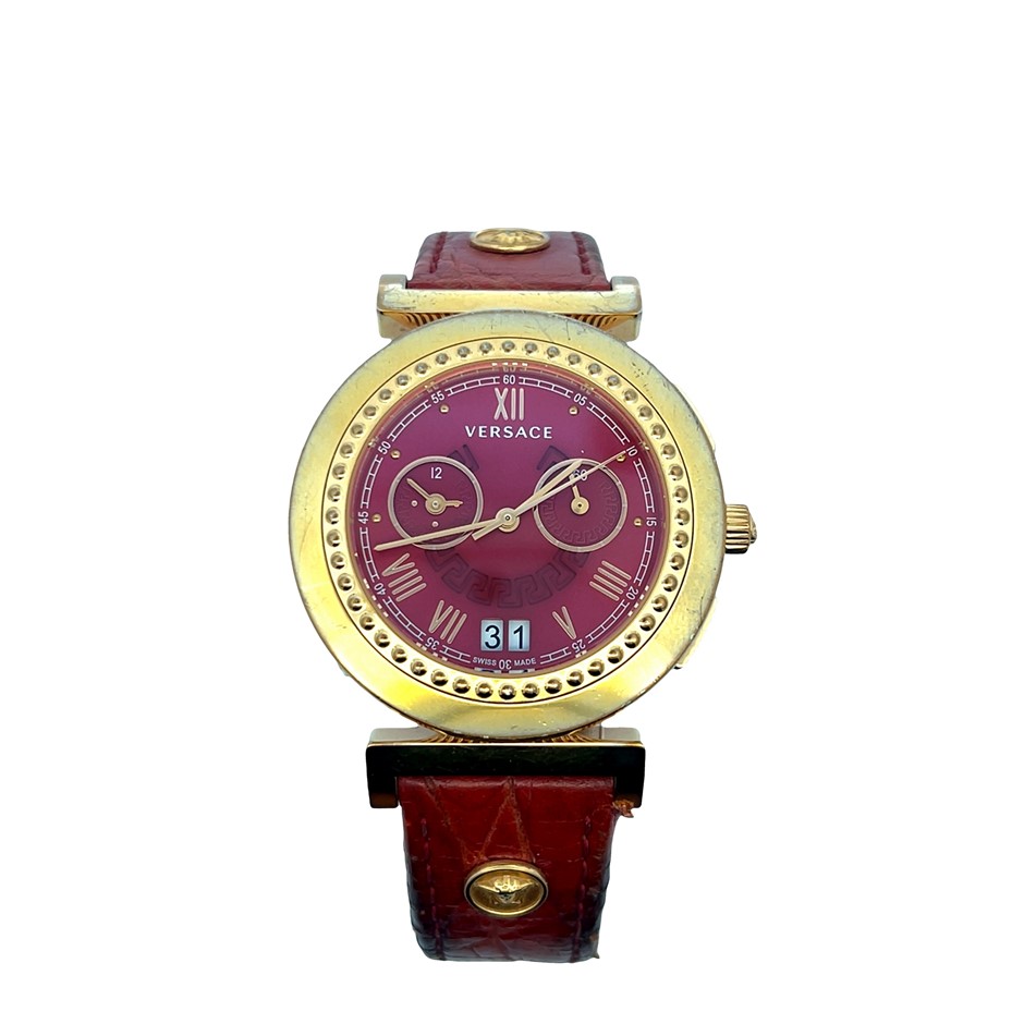 VERSACE Vanity Medusa Chronograph Mid-size Watch