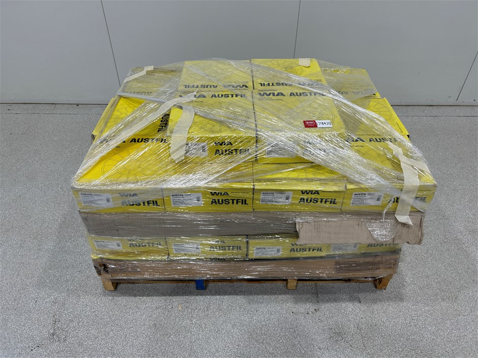 Pallet of welding wire