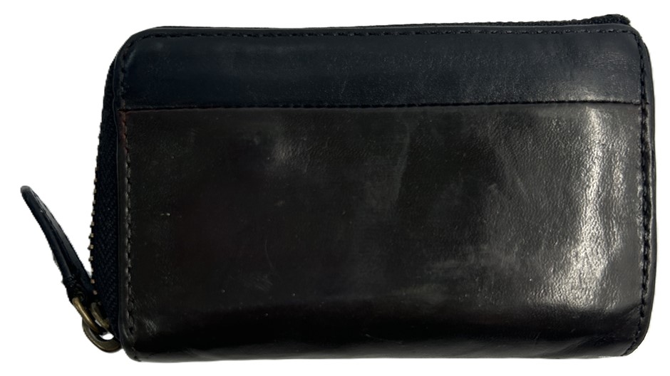 COACH New York Two Tone Zip Around Small Wallet