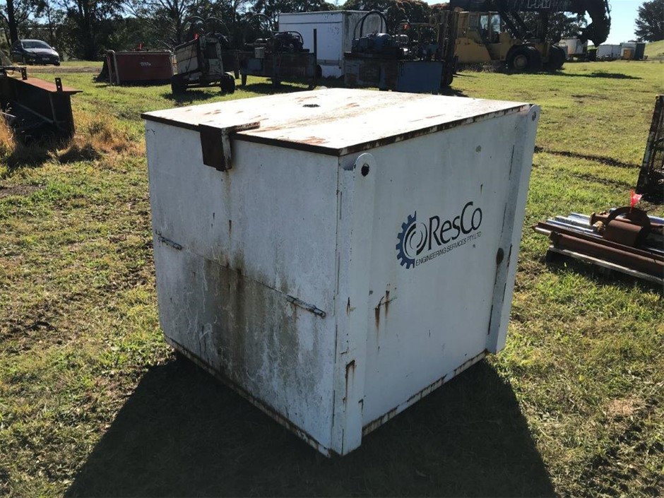 Steel Fabricated Storage Box Auction (0054-3036140) | Grays Australia
