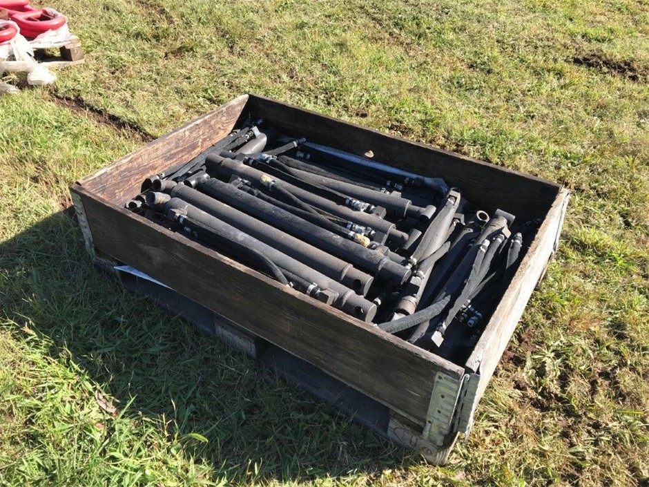 A Crate of Hydraulic Rams
