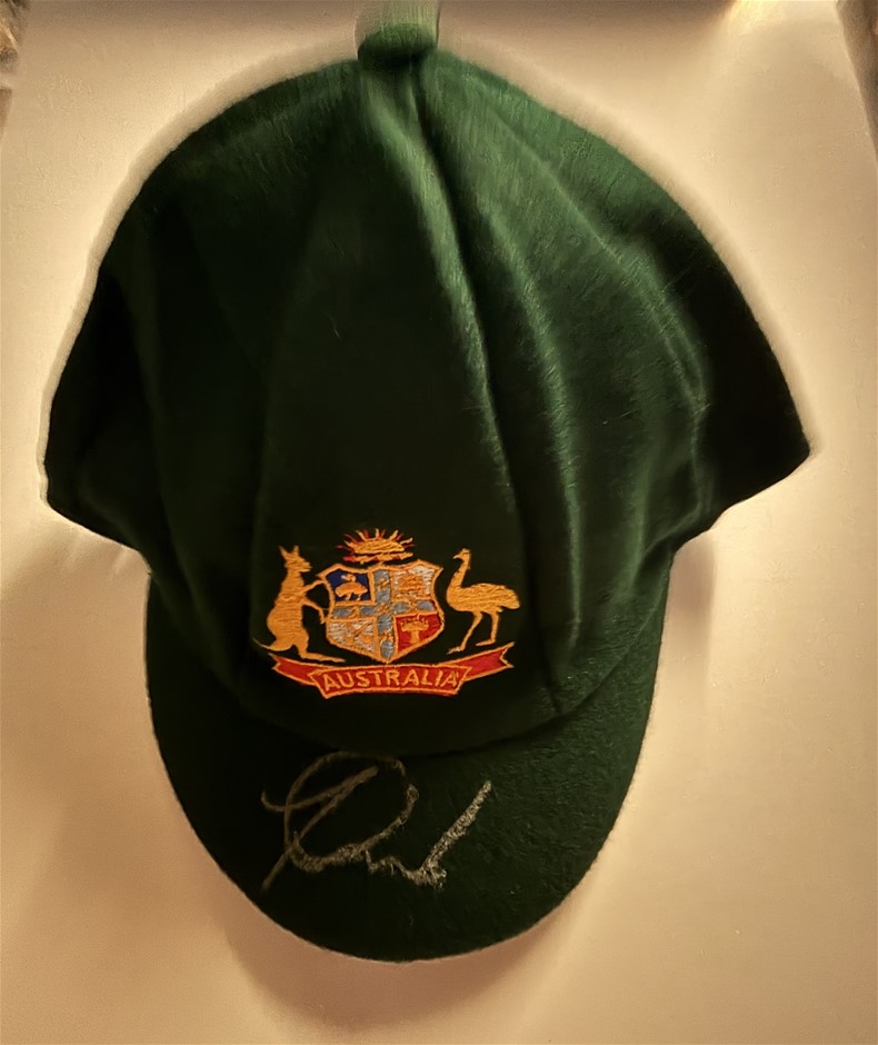 TRAVIS HEAD SIGNED BAGGY GREEN CAP