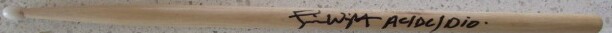 ACDC SIGNED DRUMSTICK