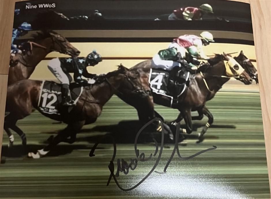2024 MELBOURNE CUP SIGNED BY ROBBIE NOLAN