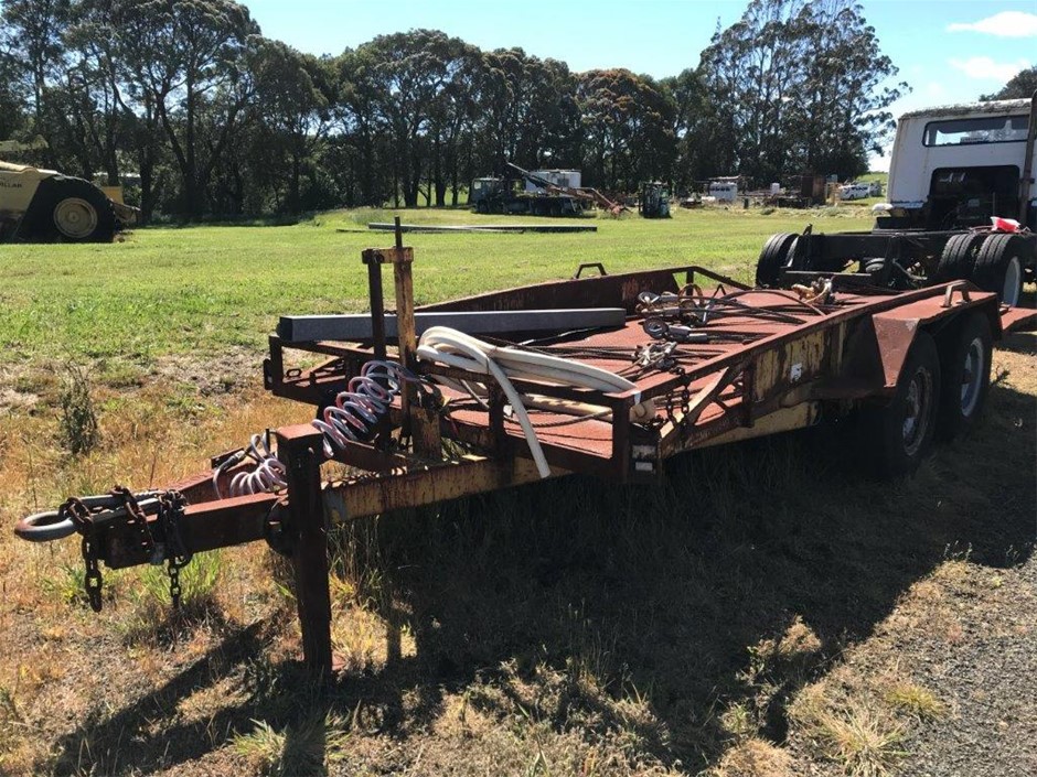 Steel Fabricated Tandem Trailer