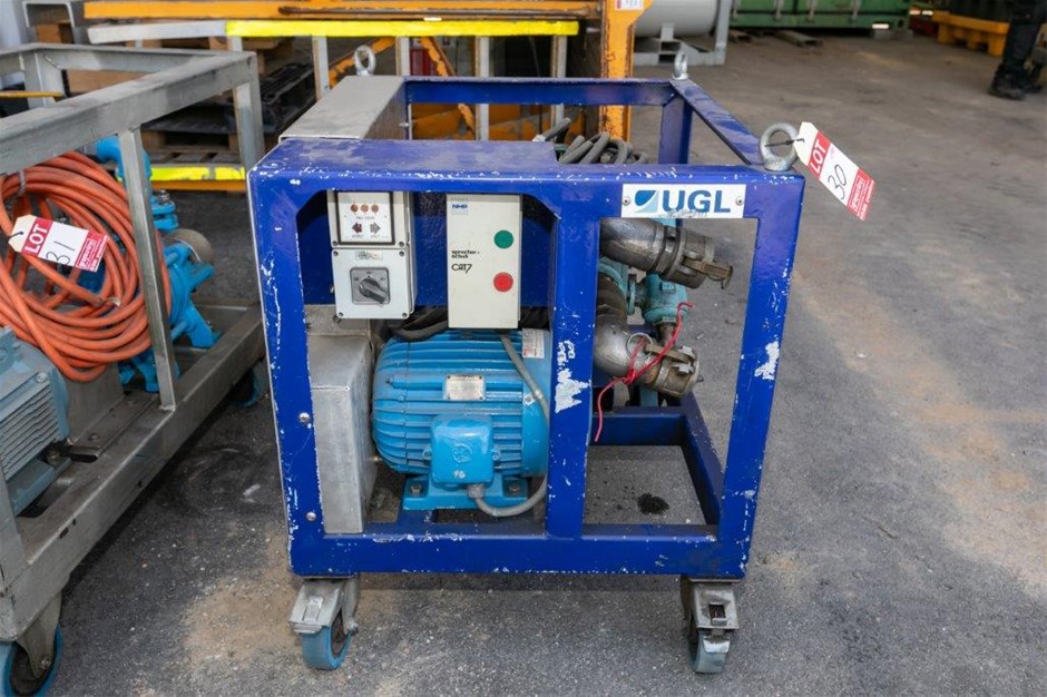 Mobile Electric Oil Transfer Pump Unit
