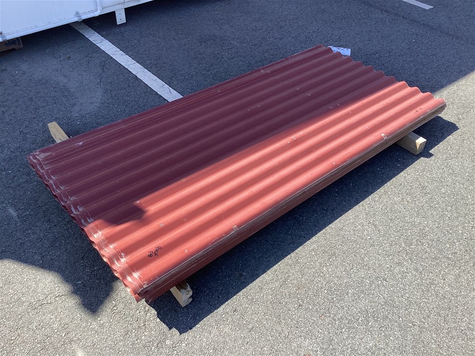 Fence Sheets Colour Manor Red x 72 F8