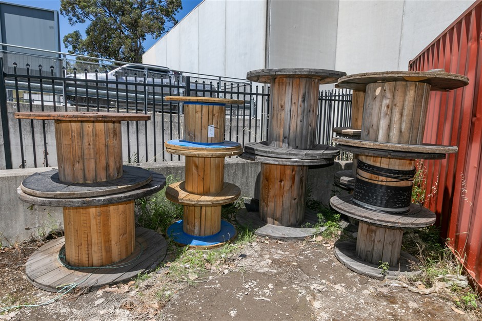 Timber Cable Reel Drums