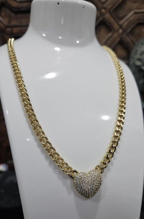 18k Italy Stamped Solid Heavy Yellow Gold Filled Chain-Quality Guarantee