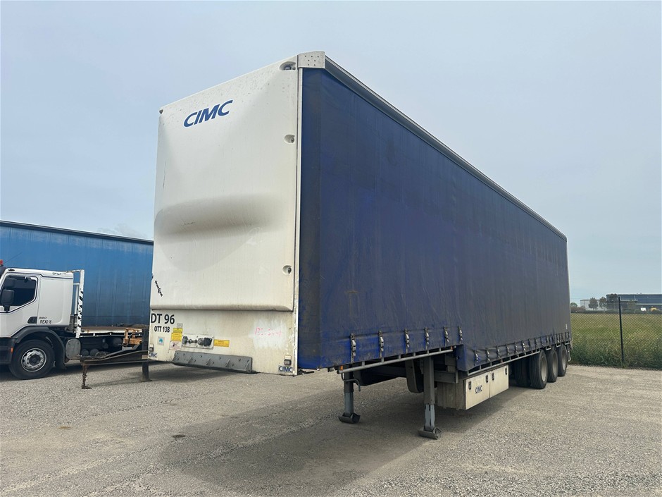 2023 CIMCAU VGS3 Triaxle Curtainsider Trailer