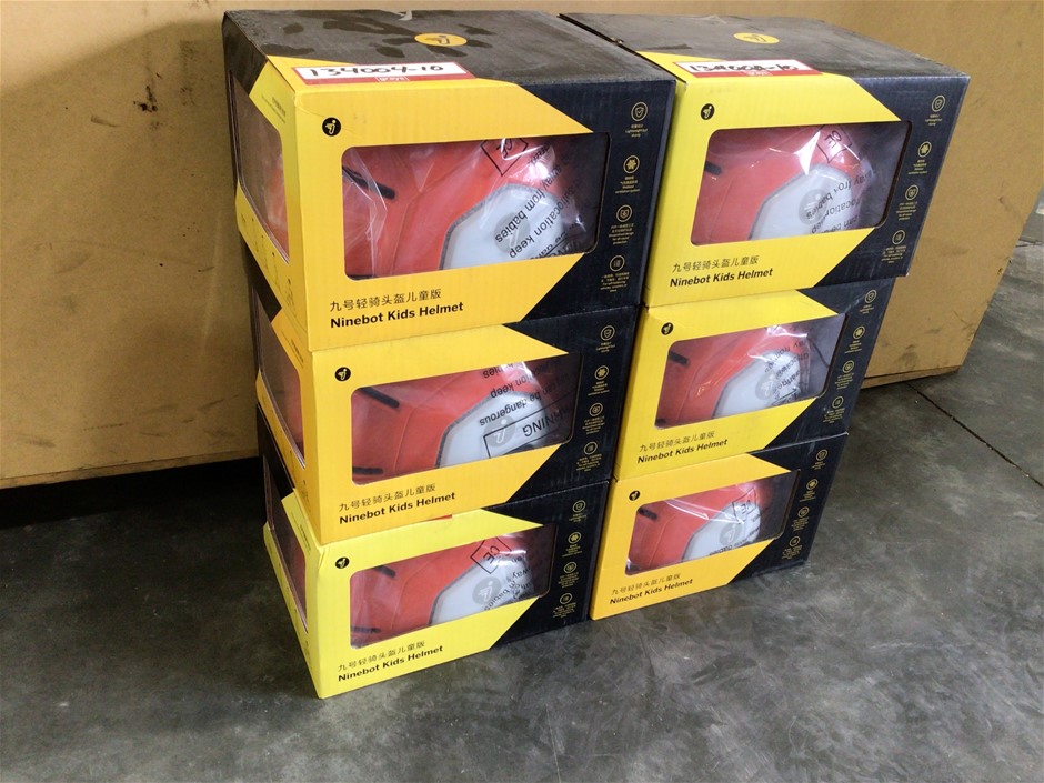 Ninebot Kids Orange Helmet XS x 6