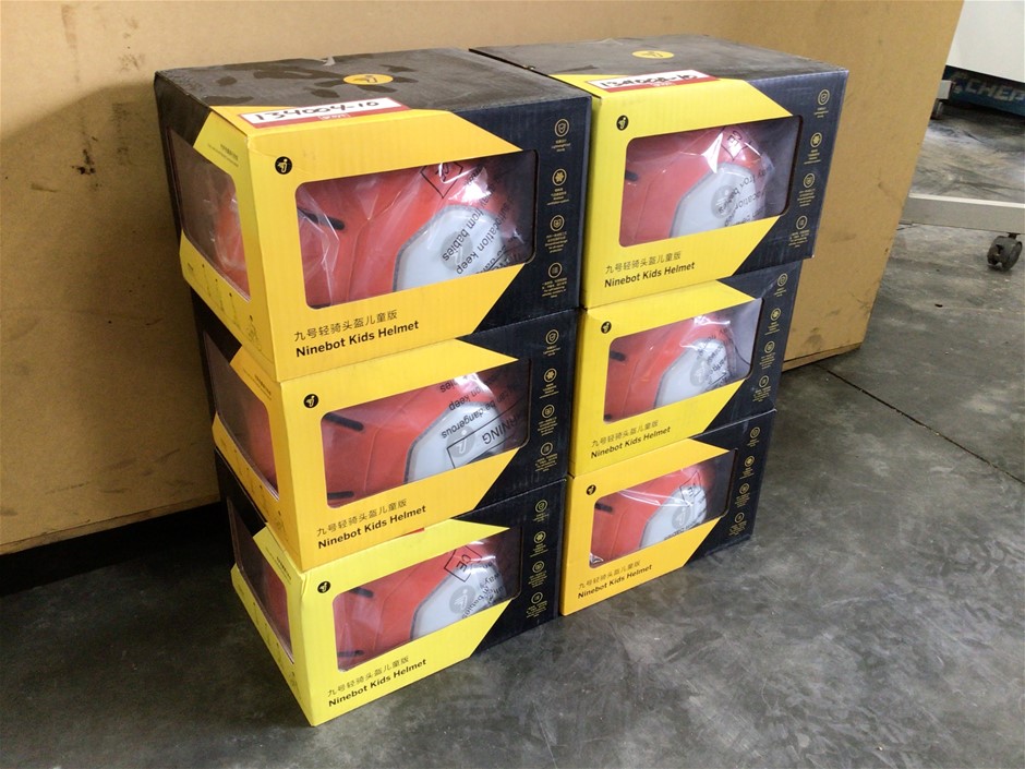 Ninebot Kids Orange Helmet XS x 6