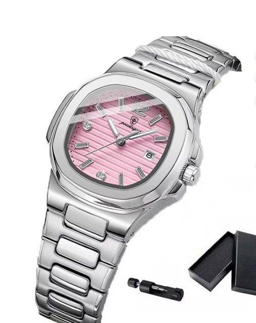 High Quality Simulated Diamond Women's Quartz Watch