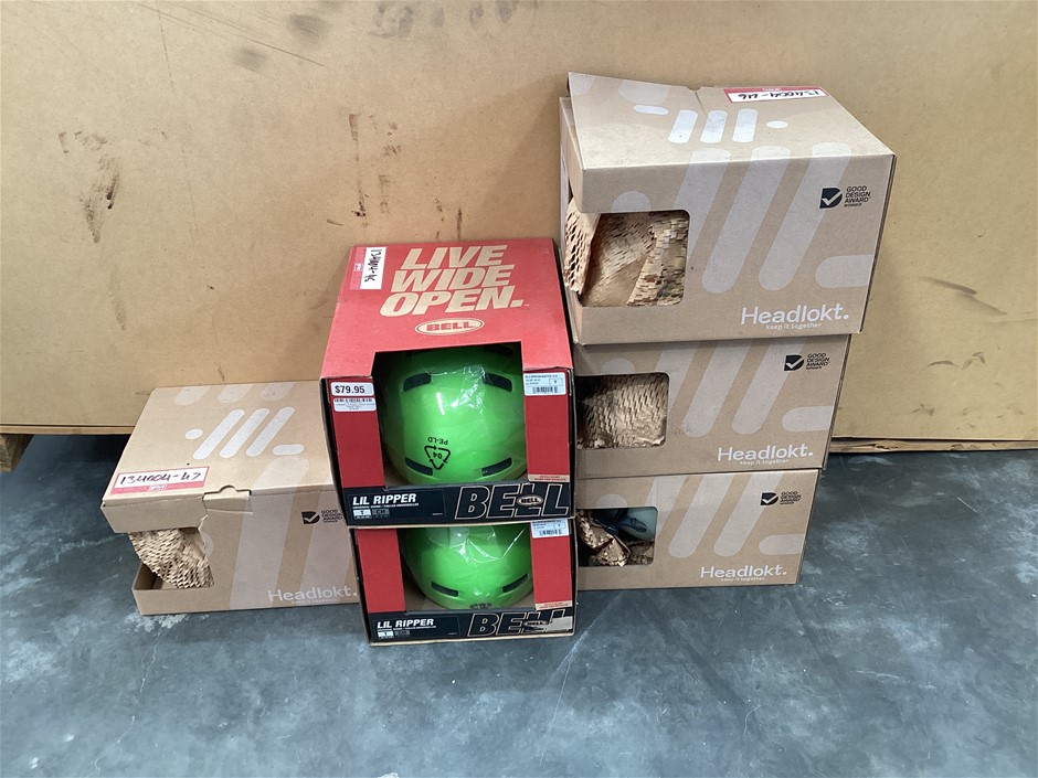 Assorted Helmets x 6