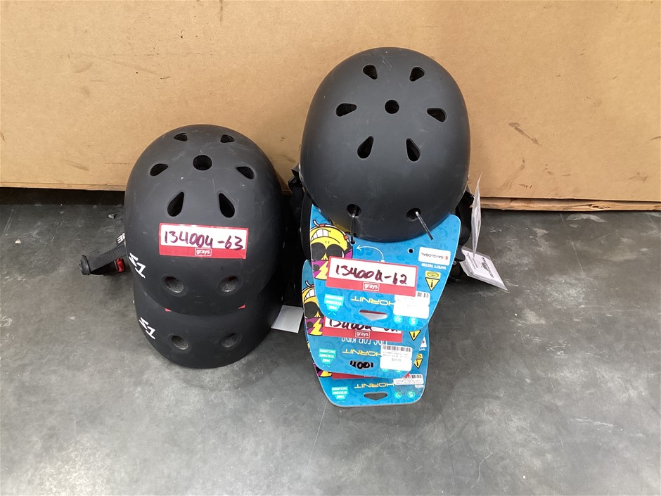 Assorted Small Helmets x 5