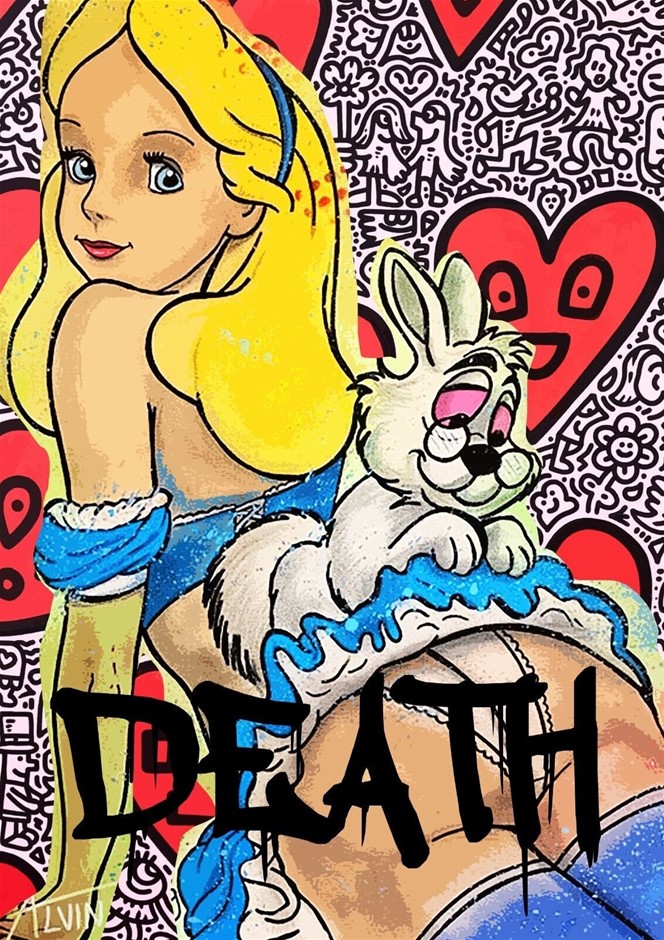 Death NYC Ltd Ed. Signed Graffiti Pop Art Print